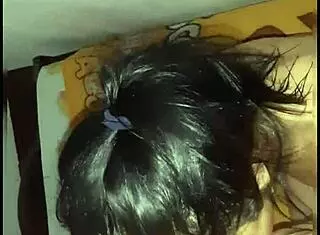 Colombian teen sucks like her sister