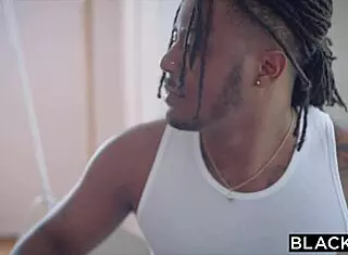 Blacked cute coed blake seduces roommate's boyfriend in dorm spooning 😘