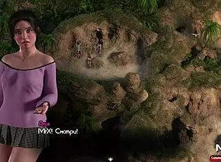 in treasure of nadia, the beach girls get picked up and fucked hard