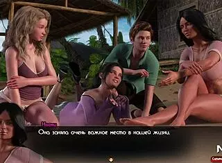 in treasure of nadia, the beach girls get picked up and fucked hard