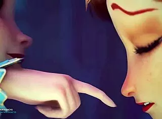 Cold day needs hot anime pussy action