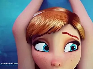 Cold day needs hot anime pussy action