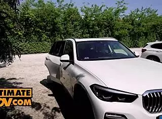 pov outdoor reunion with footjob babe veronica leal