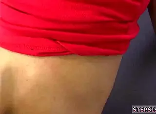 Hd teen cock tease: sneaky lil slut gives pov blowjob