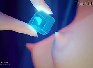 Cold day needs hot anime pussy action