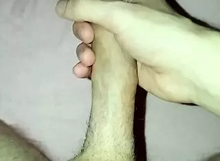 Young Amateur Strokes Cock In Homemade Solo