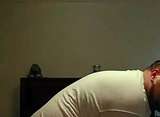 Scottybear Enjoys Solo Session With Fleshlight.