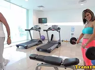 Big titted Latina tgirl says, 'spoil me with that big cock?'