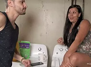 Big Ass Latina Jolla Seduces Married Gay Man Fucks In Laundry Room