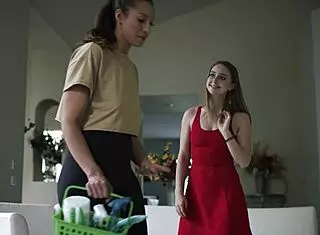 Hey, Loving Bella Rolland And Laney Grey Scissoring In Allherluv! 😘