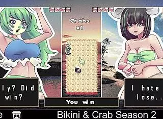 bikini & crab season 2 striptease