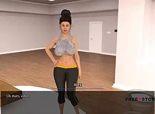 Alex Spies Latisha Changing Dress