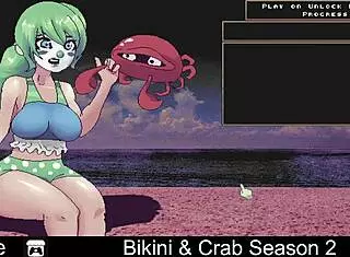 bikini & crab season 2 striptease