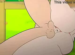 Alex got stuck in the fence but steve couldnt get past minecraft hentai cartoon parody