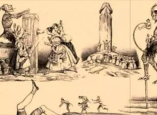 I admire this vintage erotic illustration from the past