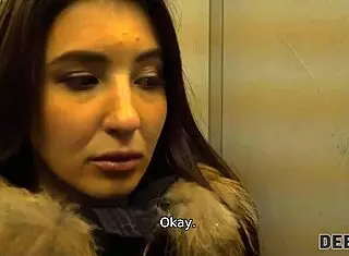 Guy Pulls Out Cock To Punish Debtor!