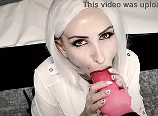 I am Ashe in hardcore cosplay getting creampied