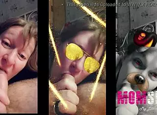 Blonde Mature Plays Like Young 18+ Slut In Homemade Blowjob