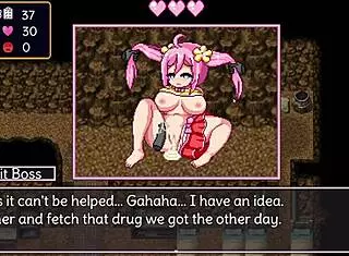 Noelle rides and sucks in hentai anime game part 3