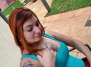 Polly Petrova And Candy Crush Brasil Enjoy Outdoor Public Sex.