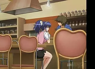 asian waitress sucks me off after i touch her ass