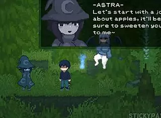 I fucked a thick white girl with a big ass, then she passed me to her friend in this hentai game