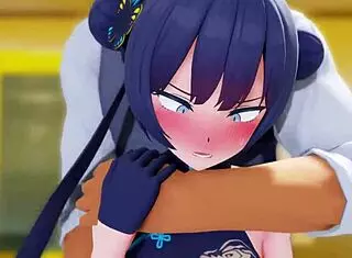 hentai anime 3d cartoon featuring monshu-sama in intense hardcore action scenes