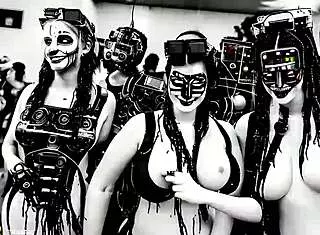 C23 Robot Whores Pmv Dystopian Sex Robots Party Visuals