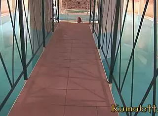 Kumalott features ass-to-mouth anal gaping on Morgan Moon