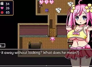 Noelle rides and sucks in hentai anime game part 3