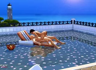 Jade Rosa in Passionpool Sims 4 Hentai