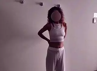 French skinny chick sucks and bangs fat Mexican guy!