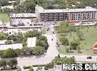 latina hollie berry streaks wildly in construction site sex tape