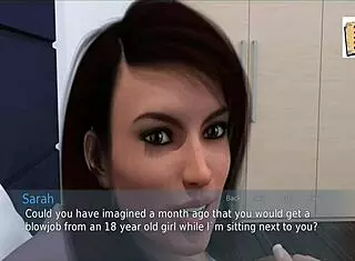 In this cartoon, 'watch our lesbian triangle sex with big cocks'