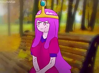 Princess Bubblegum Gets Fucked For Chocolate Bar In Park