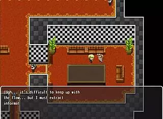 Exploring brothel with three prostitutes