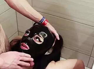 Turquoise Shower Scene