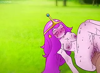 Princess Bubblegum Gets Fucked For Chocolate Bar In Park