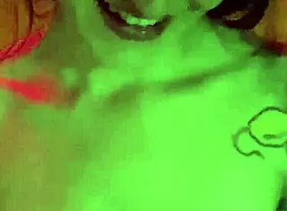 Beautiful tattooed girlfriend sandraxo1 bound for intense blowjob