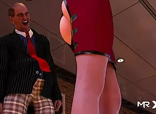 Do you want to see my ass in this hentai game with investors?