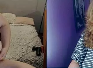 Is that sister bbw on video chat?