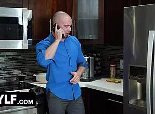 Milf unleashes huge tits for sweaty dick ride