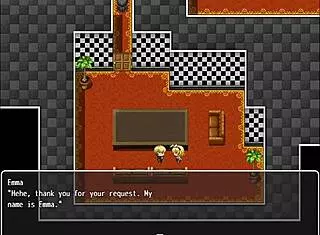 Exploring brothel with three prostitutes