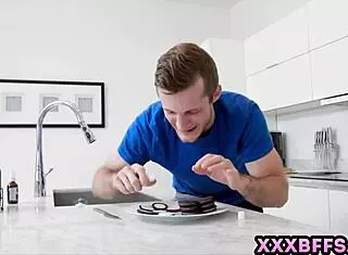 Toothpaste prank leads to groupsex