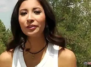 Young Girl Garage Scene