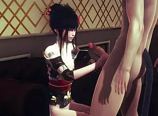 Have you seen mio the femboy getting handjob and fucked bareback in this yaoi game?