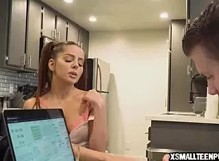 Why Does This Cute Petite Redhead Want Her Stepbrother's Dick So Badly?