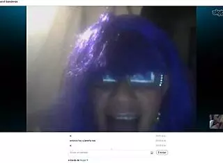 Carol Banderas Shows Off on Mexican Webcam