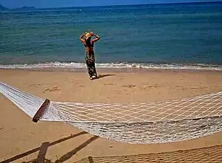 Long Dress No Panties Flashing on Public Beach