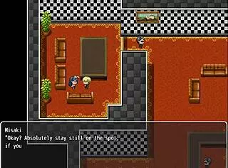 Exploring brothel with three prostitutes